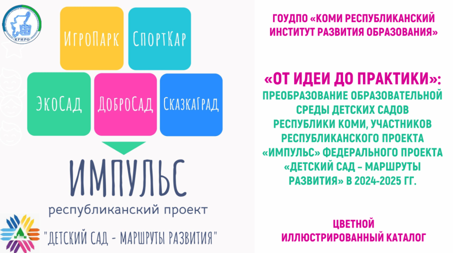 ИМПУЛЬС "От идеи до практики" ИМПУЛЬС "От идеи до практики".